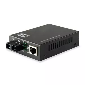 Медиа-конвертер LevelOne GVT-2002 RJ45 в SC однорежимный волокно 20км