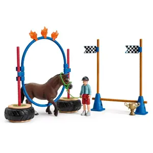 Соревнование по ловкости пони Schleich FARM WORLD 42482