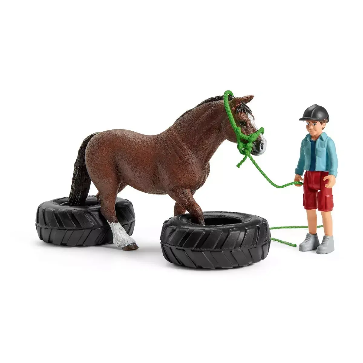 Соревнование по ловкости пони Schleich FARM WORLD 42482 Photo 4
