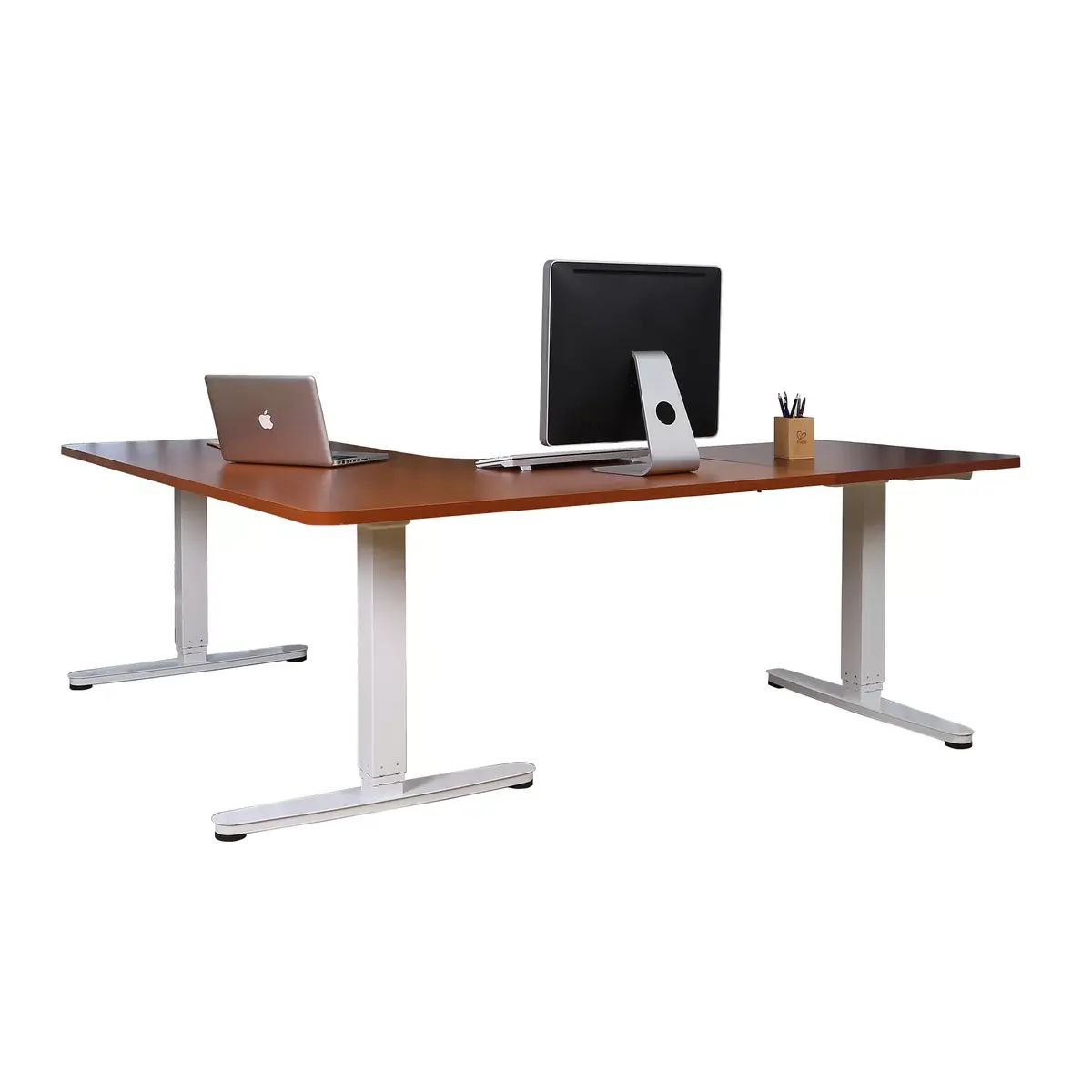 Table frame Equip ERGO L Shaped Electric Sit-Stand Desk Frame Photo 2