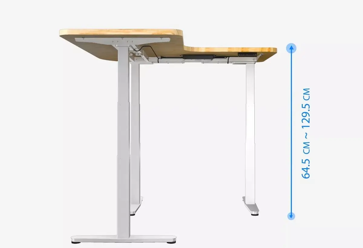 Table frame Equip ERGO L Shaped Electric Sit-Stand Desk Frame Photo 4