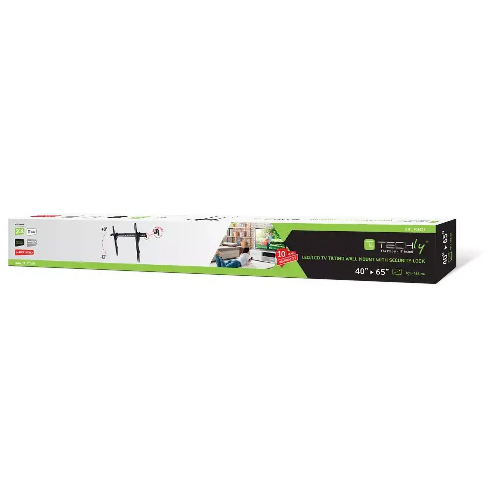 TECHLY ICA-PLB-133LTY sienas stiprinājums 40–65" Photo 2