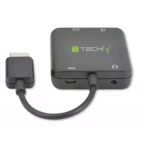 Video cable adapter TECHLY IDATA-HDMI-VGA8 Grey