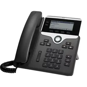IP телефон Cisco 7811 Черный Серебристый 1 линия LED CP-7811-K9