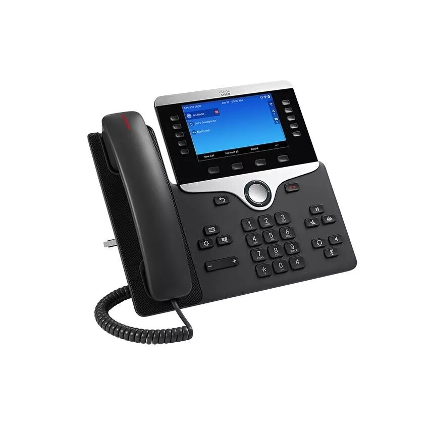 IP telefons Cisco 8861 melns sudrabs
