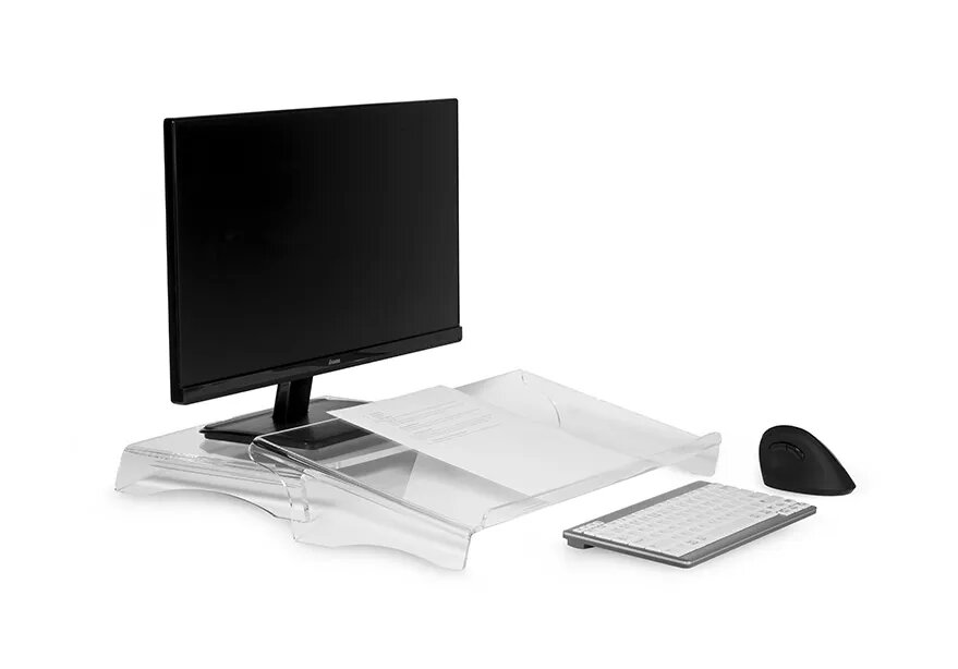 BakkerElkhuizen Q-Riser 50 Monitora statīvs līdz