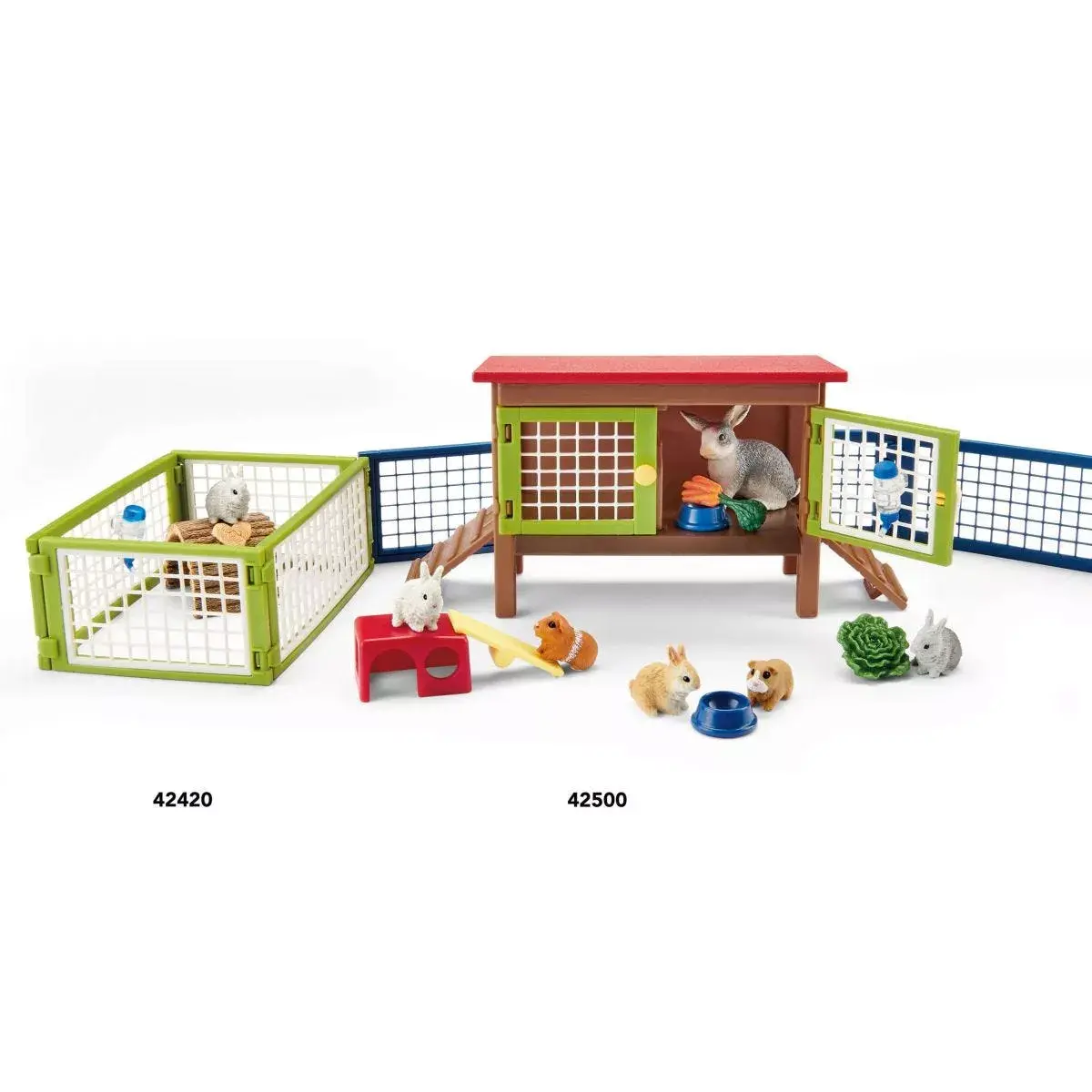 Клетка для кроликов и морских свинок Schleich FARM WORLD 42500 Photo 11