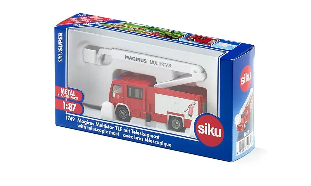 Siku Magirus Multistar TLF metāla modelis (MPN 1749) Photo 7