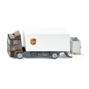 Siku MAN truck with box body and tail lift, preassembled 1:50 scale