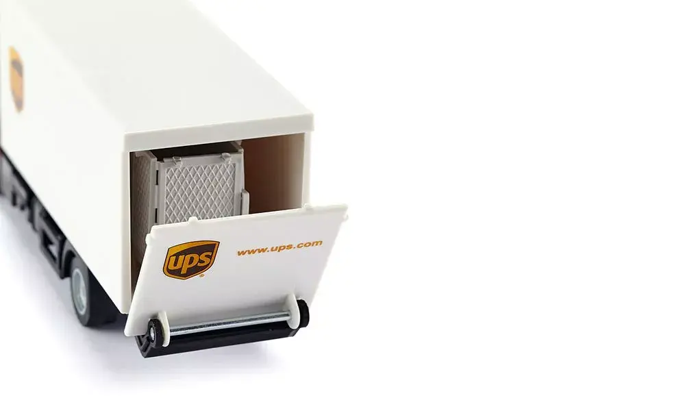 Siku MAN truck 1:50 box body with tail lift Photo 3