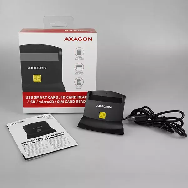 Smart kartes lasītājs Axagon CRE-SM2 Photo 8