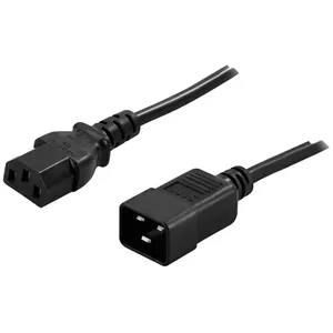 PowerWalker 91010041 power cable Black 1.8 m C13 coupler C20 coupler