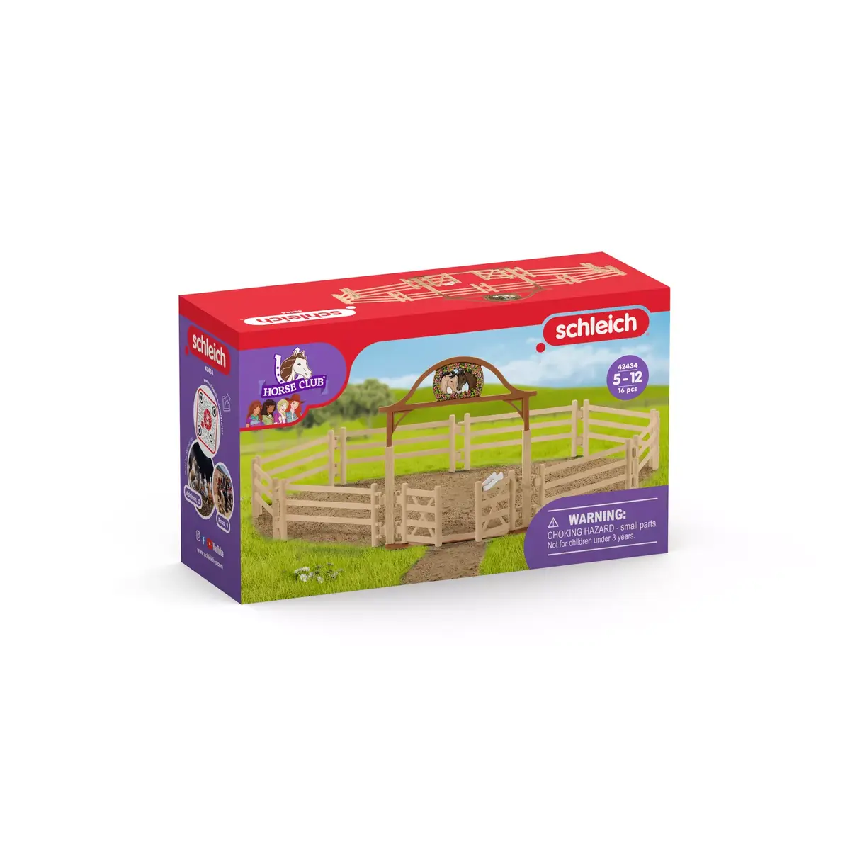 Pārvads ar ieejas vārtiem Schleich HORSE CLUB 42434 Photo 2