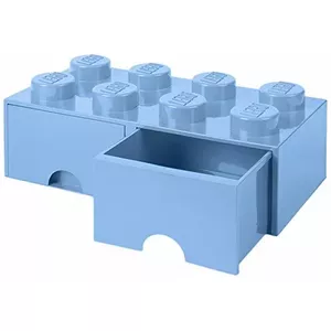 Storage Drawer by room copenhagen — LEGO Brick Drawer 8, light blue (RC40061736)