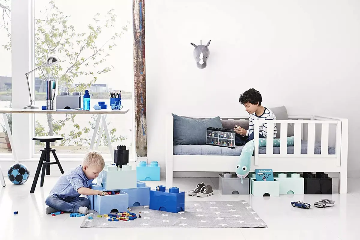 room copenhagen LEGO Brick Drawer 8 — светло-голубой Photo 6