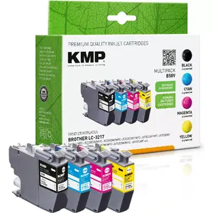 Картридж KMP Brother LC-3217VA Черный 4x550 S. B58V