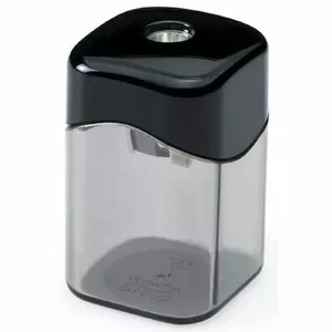 Möbius+Ruppert 0923 - 0000 Manual pencil sharpener Black, Transparent