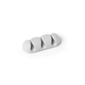 Kabeļu turētājs Durable Cavoline Clip 3 Galda Pelēks 503910