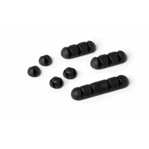 Durable Cavoline Clip Mix Galds Kabeļa turētājs Melns