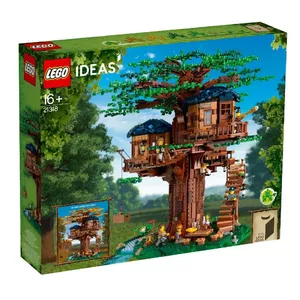 LEGO set LEGO IDEAS 21318 Tree House 3-in-1 build — modular treehouse model, multi-build set
