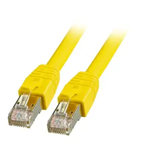 Сетевой кабель EFB Elektronik K5528GE.1 RJ-45 Cat8.1 1 м Желтый