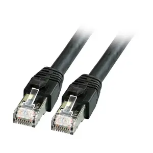 Сетевой кабель EFB Elektronik K5528SW.10 RJ-45 Cat8.1 10 м Черный