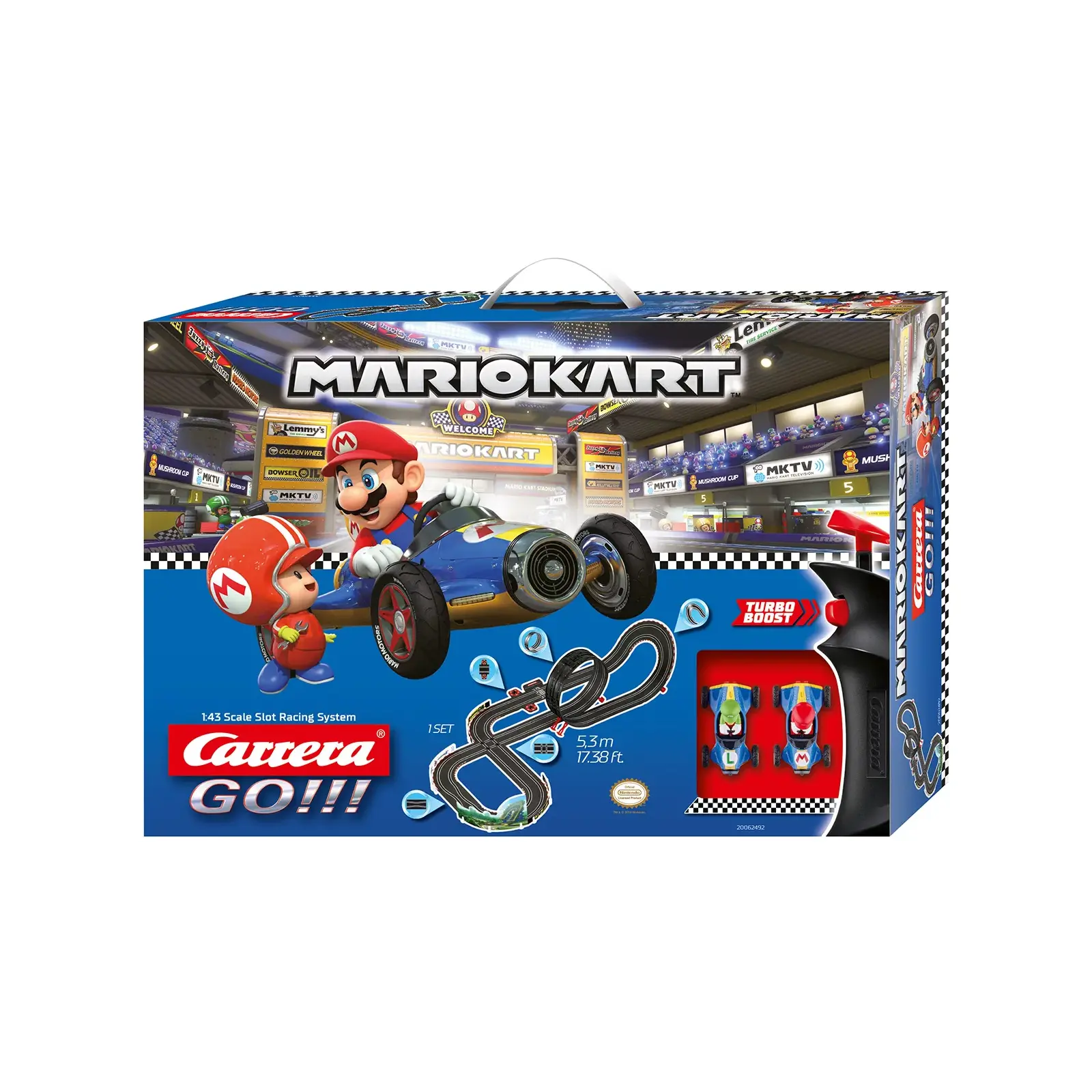 Vehicle track set Carrera RC Nintendo Mario Kart Mach