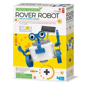 Izglītojošs Rovers-robots komplekts HCM 4M Green Science – modelis 68634, ekoloģisks DIY STEM komplekts