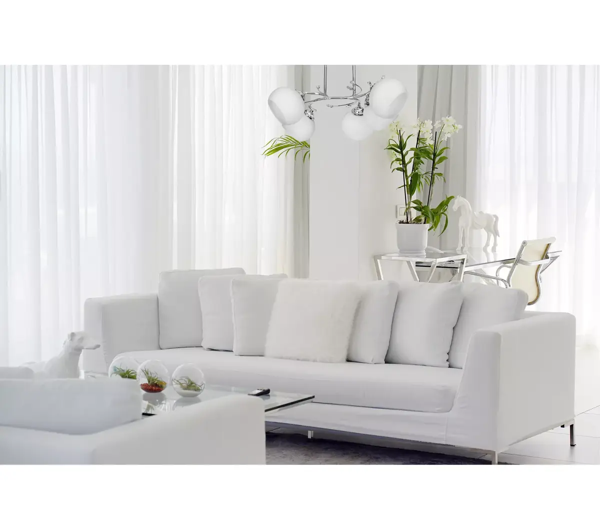 Lustra ActiveJet IRMA 5xE27 niķelis Photo 4