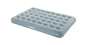 Campingaz Quickbed Double air mattress in grey color with Airtight system and Double Lock valve for camping and travel