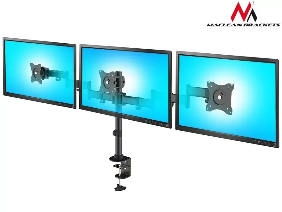 MACLEAN MC-691 desk mount for 3 monitors Photo 5