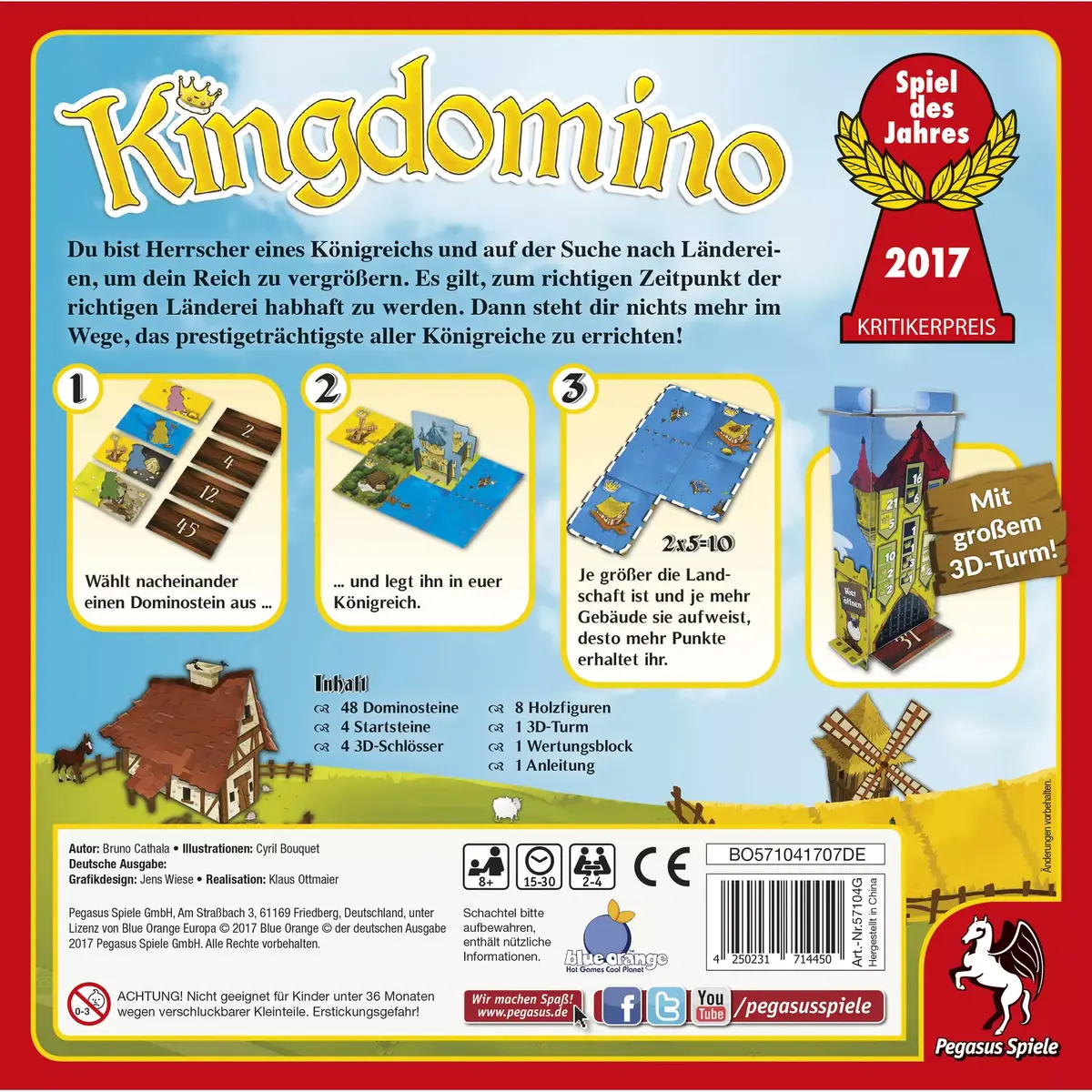 Настольная игра Pegasus Kingdomino Photo 5