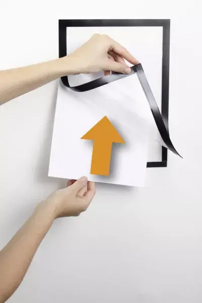 Sign holder Durable DURAFRAME Wallpaper A3 Photo 7