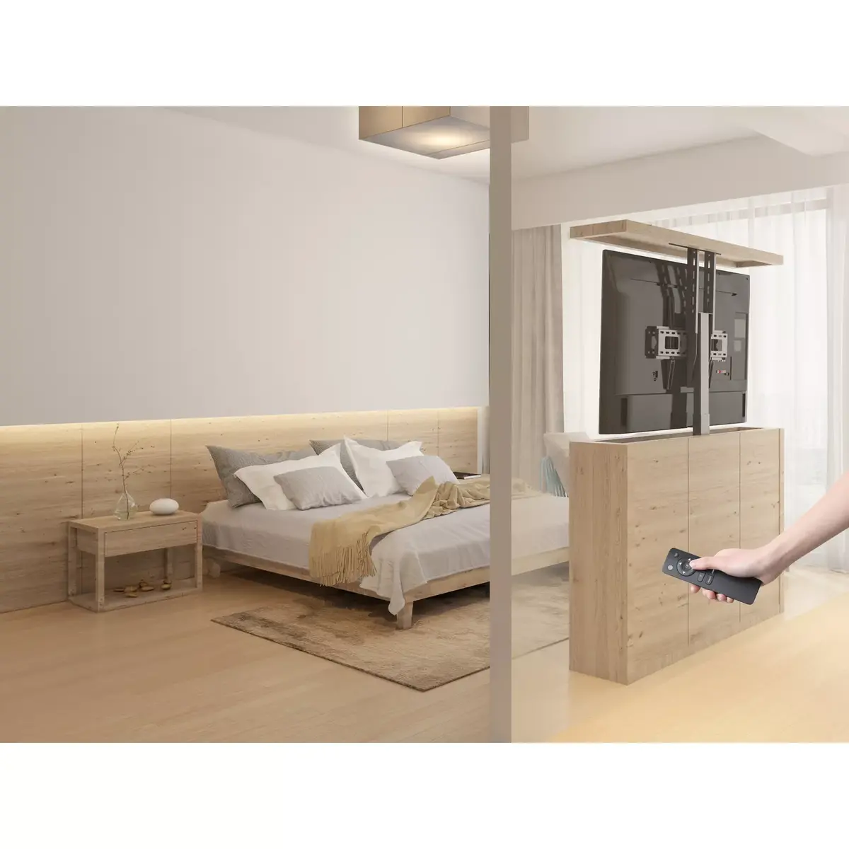 Motorized Remote Control TV Stand Equip 650606 Photo 8