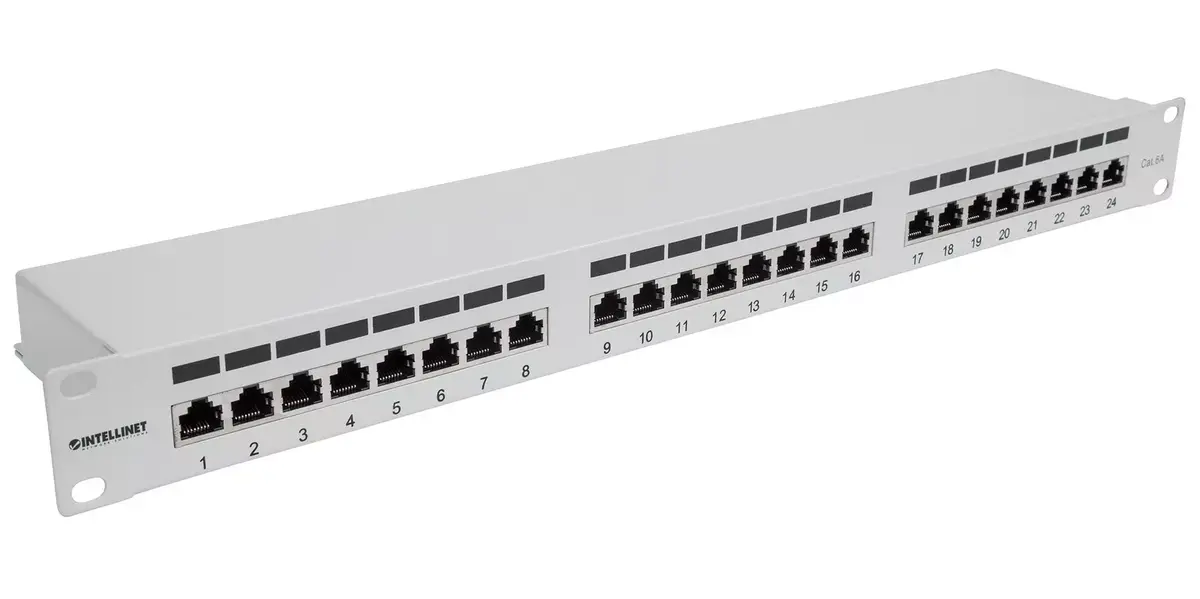 Patch Panel Intellinet Cat6a FTP 24-Port Photo 2