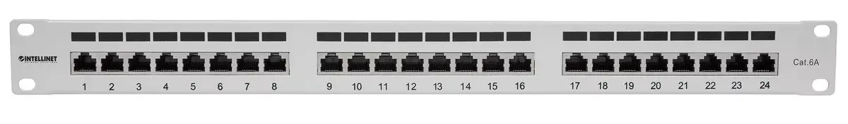 Patch Panel Intellinet Cat6a FTP 24-Port Photo 3