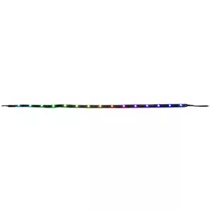 Computer case light kit INTER-TECH RS-042 RGB — RGB LED strip 1000 mm, 10 mm width, black