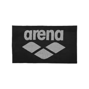 Arena 001993/550 Cotton Bath Towel Black and Grey