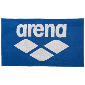 Bath towel ARENA 001993/810, cotton, 1524 x 890 cm, blue/white, 400 g, 1 pc