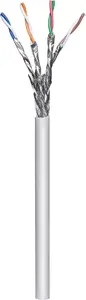 Network cable INTELLINET Cat7a 22 AWG S/FTP LSZH 305 m CPR-Dca grey drum