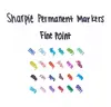 Перманентный маркер Sharpie Fine Point зеленый 12 шт Photo 4