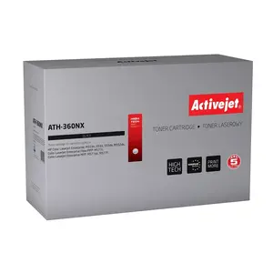 Тонер ActiveJet ATH-360NX совместимый черный для HP, лазерный, 12 500 страниц, 1 шт., с интегрированным барабаном
