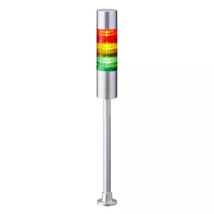 Brīdinājuma apgaismojums fiksēts LED PATLITE LR6-302PJBU-RYG