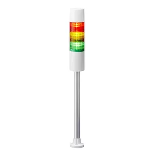 Brīdinājuma apgaismojums fiksēts LED PATLITE LR6-302PJBW-RYG