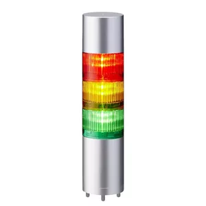 Brīdinājuma apgaismojums fiksēts LED PATLITE LR6-302WJBU-RYG