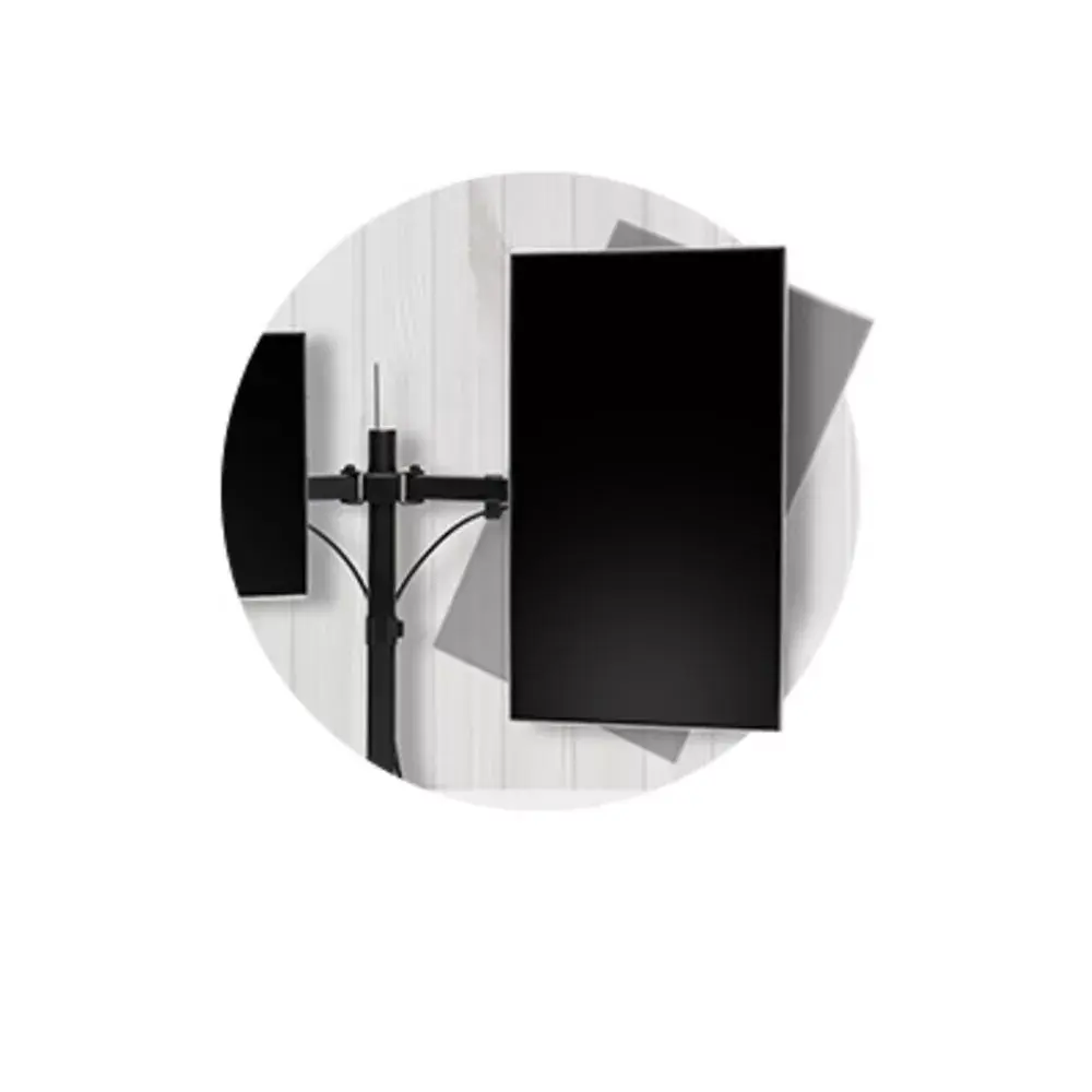 Monitoru statīvs Kensington SmartFit Ergo Dual Extended Photo 8
