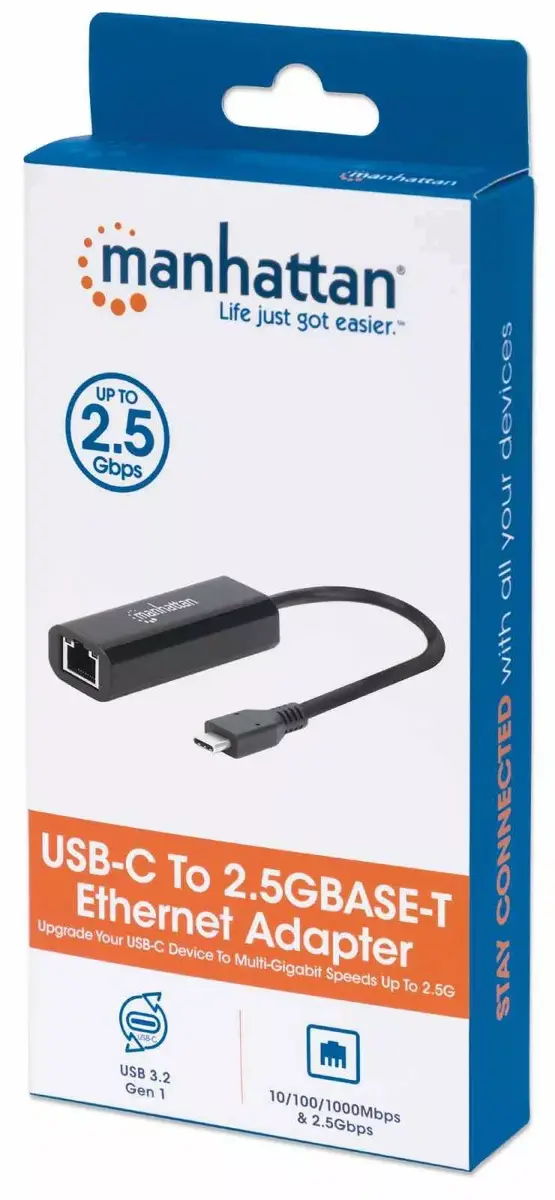 Tīkla adapteris Manhattan USB-C uz 2.5GBASE-T Photo 2