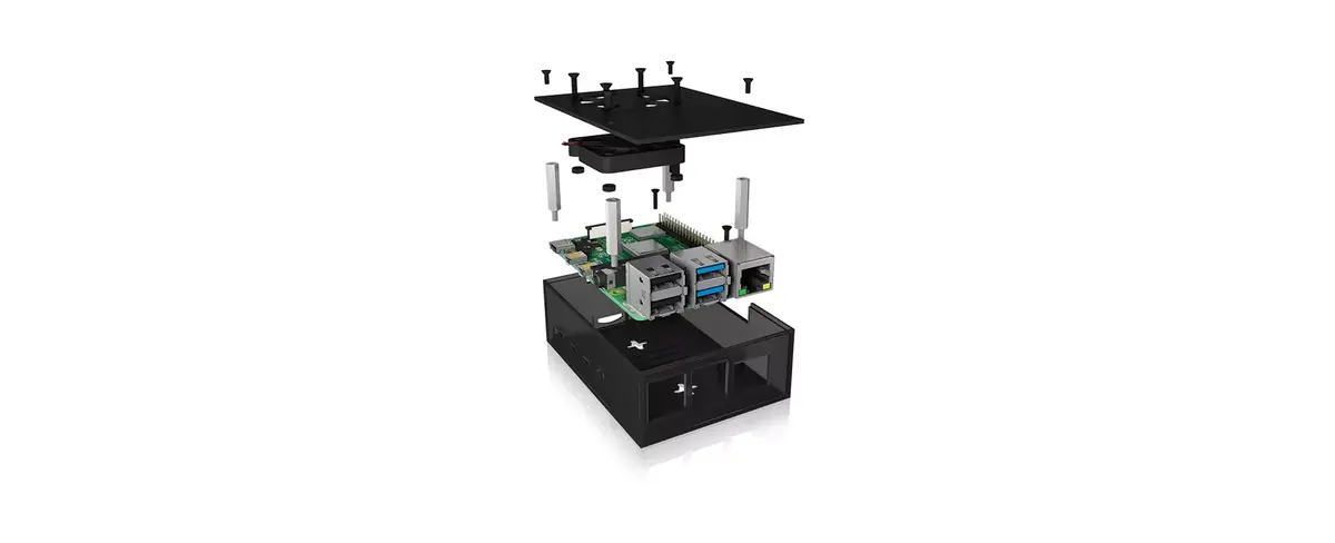 ICY BOX IB-RP108 корпус для Raspberry Pi Photo 3
