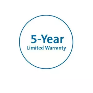 Five-year warranty