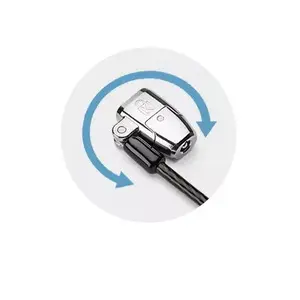 Pivot and rotate cable